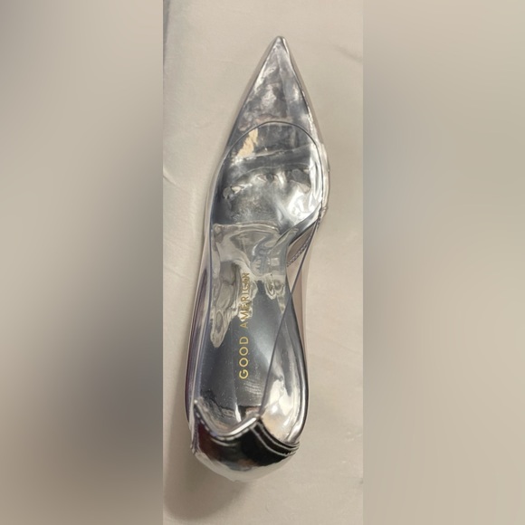 NIB Good American Clear Cinderella Heels Pumps 7.5 Box,Dust Bags Included - Picture 9 of 15